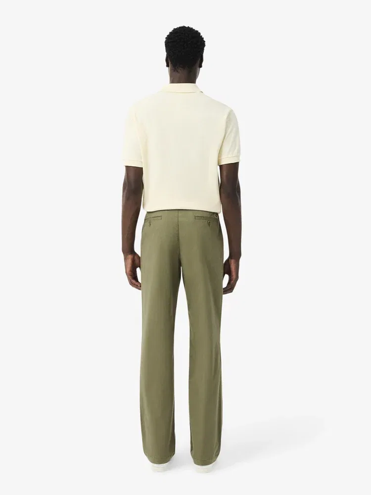 Чиносы Regular Fit LACOSTE, Khaki — фото 3