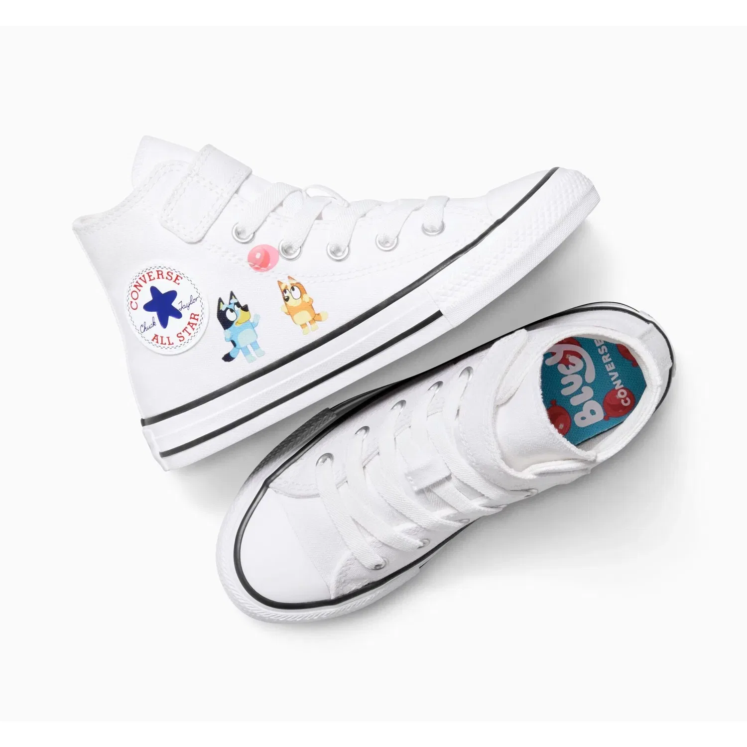 Детские кеды на шнуровке Chuck Taylor All Star Converse, Blue/Multi — фото 4