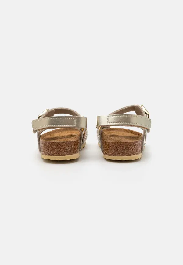Сандалии Birkenstock, золотой — фото 3