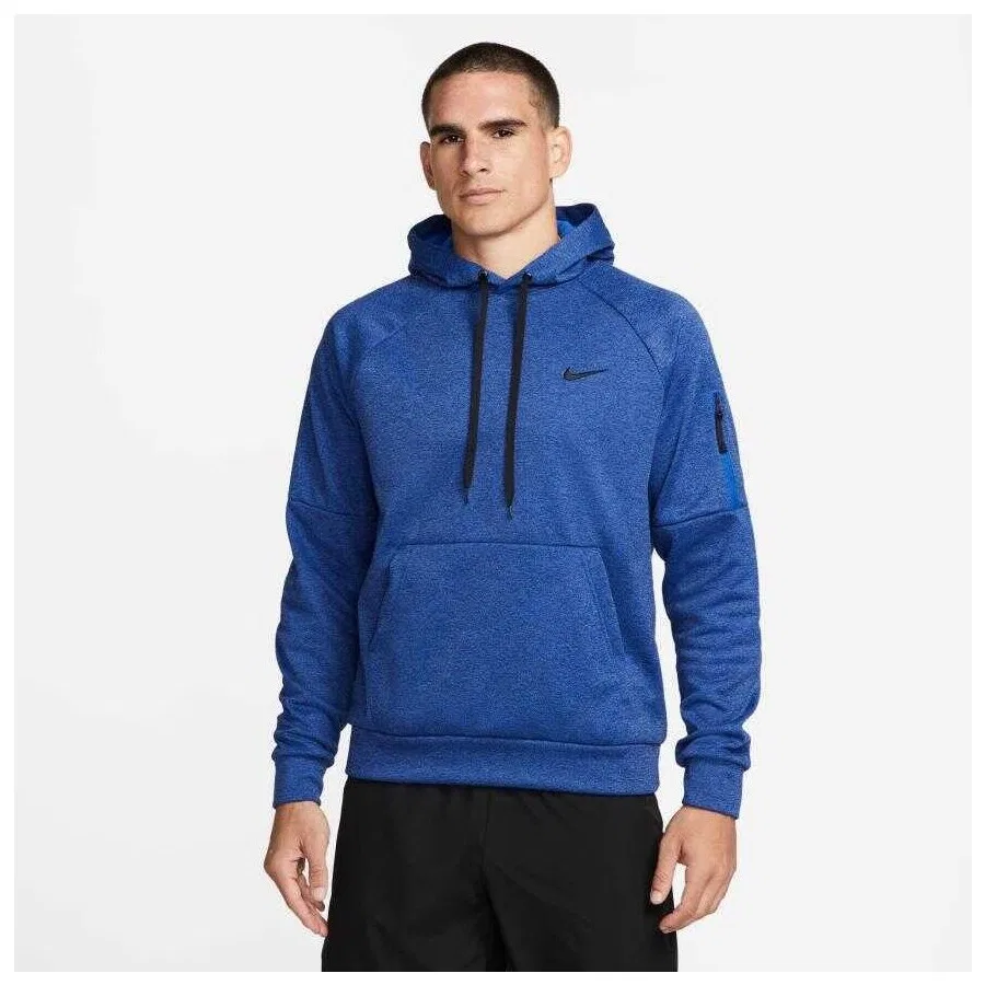 Худи мужское с длинным рукавом Nike Therma Fit, Темно-синий