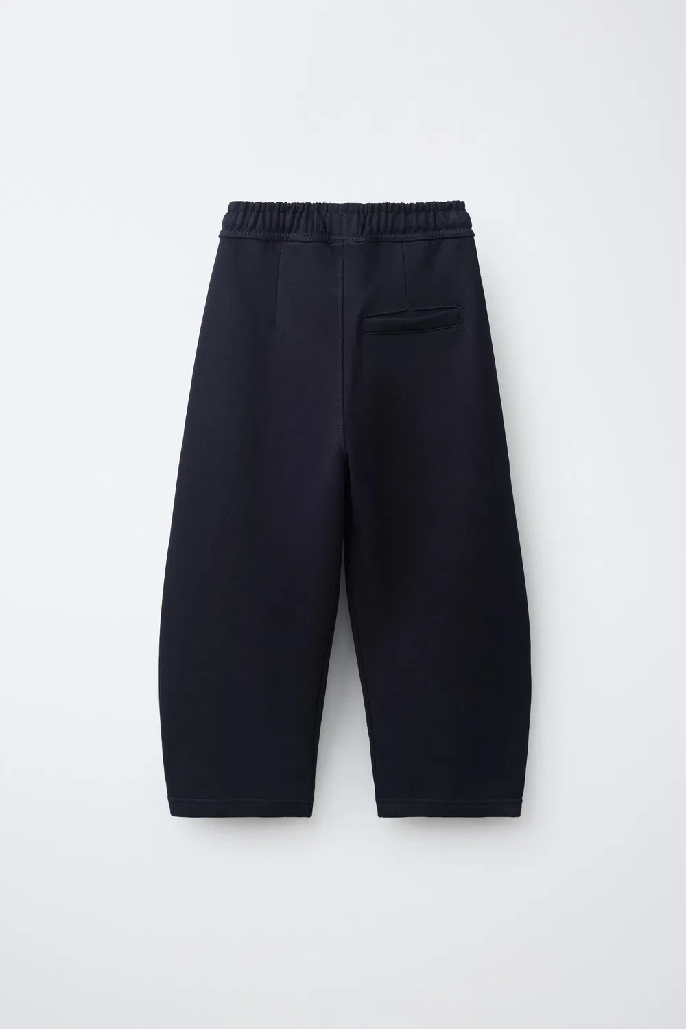 Свободные плюшевые брюки ZARA, Dark navy — фото 2