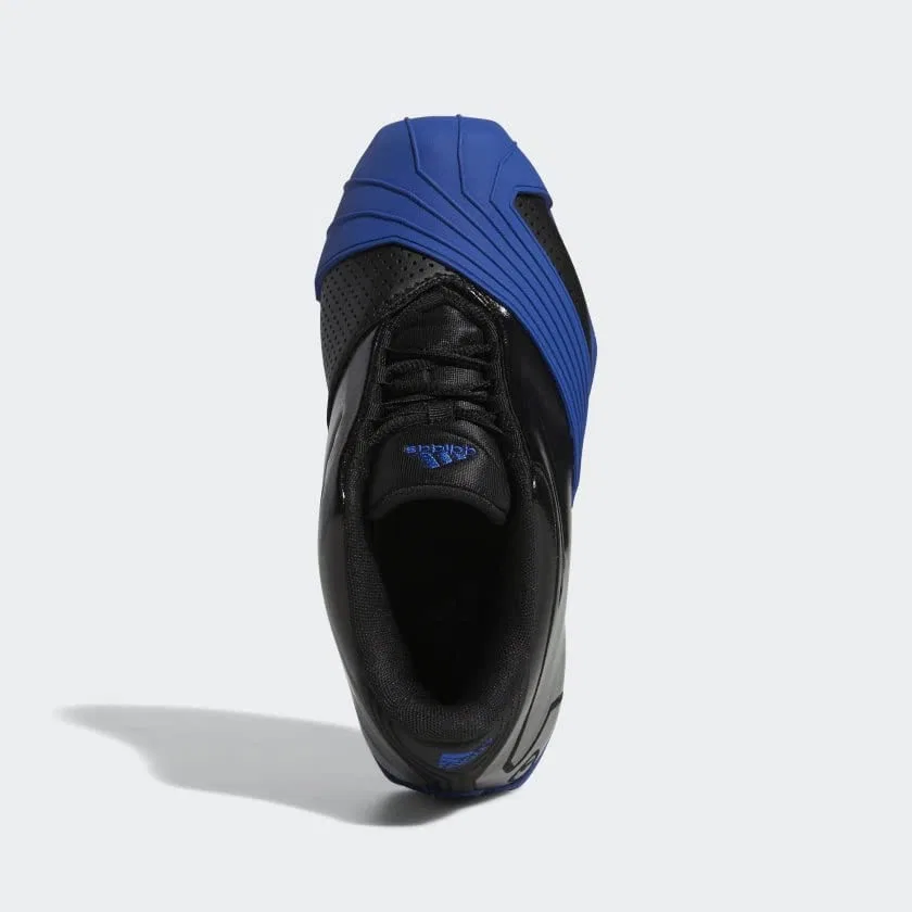 Детские баскетбольные кроссовки для мальчиков T-Mac 1 Adidas, Black Core Royal Blue Black Central — фото 3
