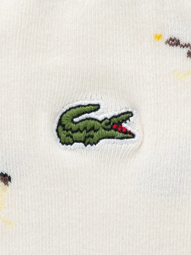 Носки теннисные LACOSTE, Ivory — фото 2