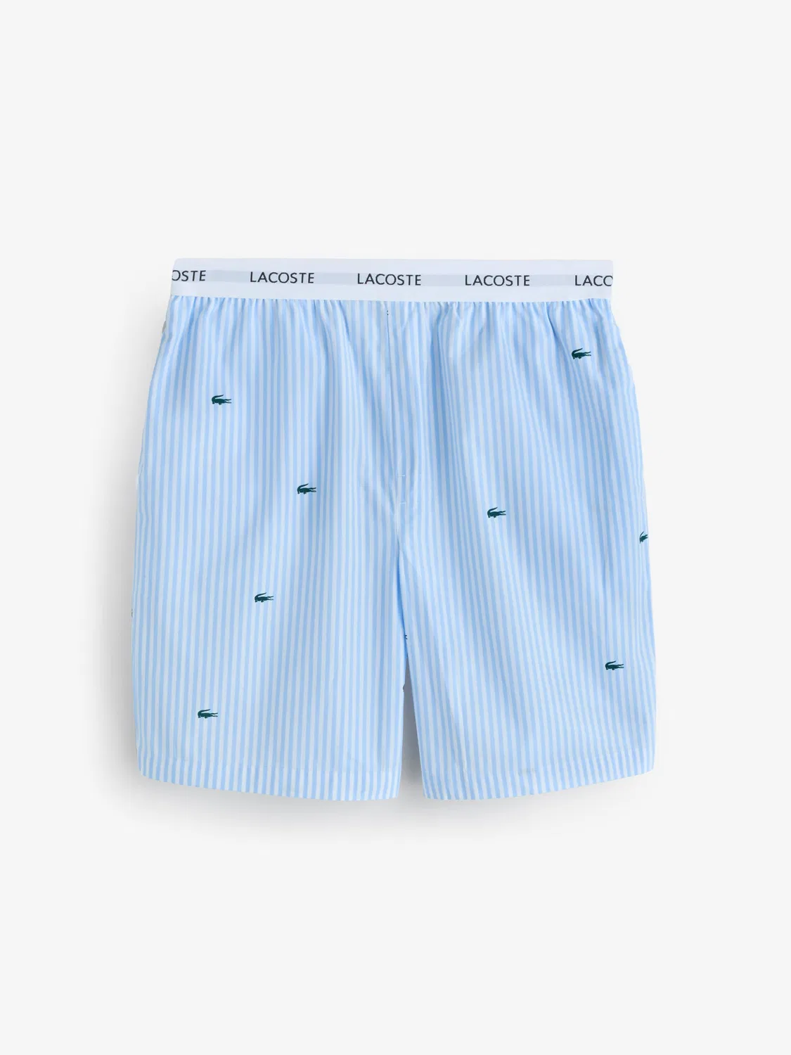 Пижамный комплект с принтом крокодила Lacoste, синий — фото 3