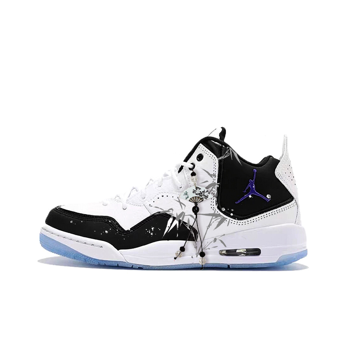 

Баскетбольные кроссовки Courtside 23 Vintage Men Low-Top Black/White/Purple Jordan