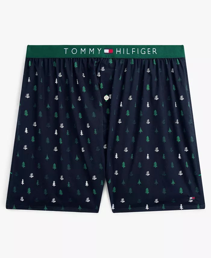 

Мужские боксеры с плетеной застежкой на пуговицах спереди Tommy Hilfiger