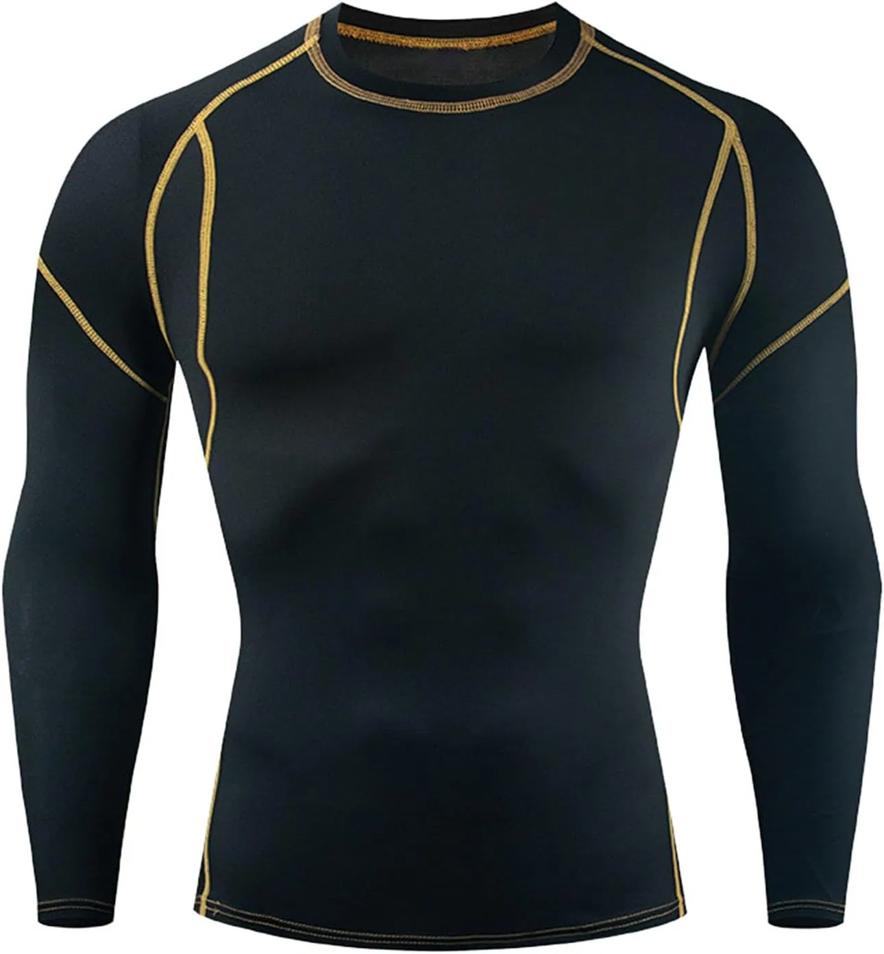 Мужская спортивная футболка с длинным рукавом Quick-Drying, Yellow