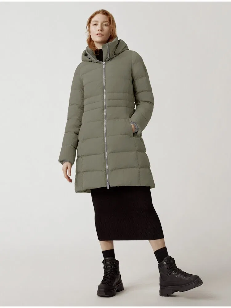 Пуховик Aurora Parka CANADA GOOSE, Light Khaki — фото 2