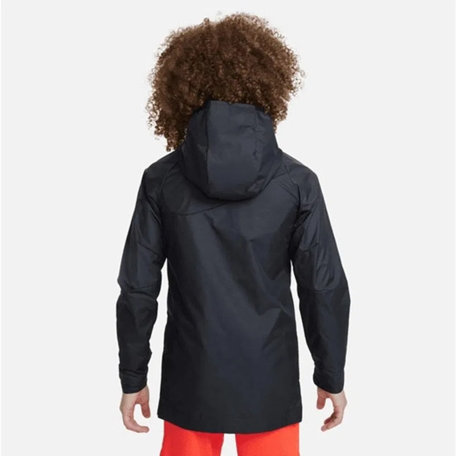 Детский дождевик с технологией Storm-FIT Nike, Бело-черный — фото 3