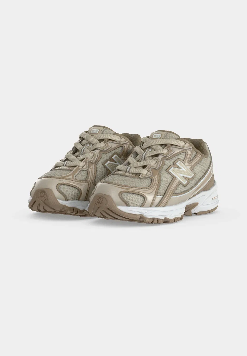 740 унисекс - детская обувь New Balance, Timberwolf/Driftwood — фото 3