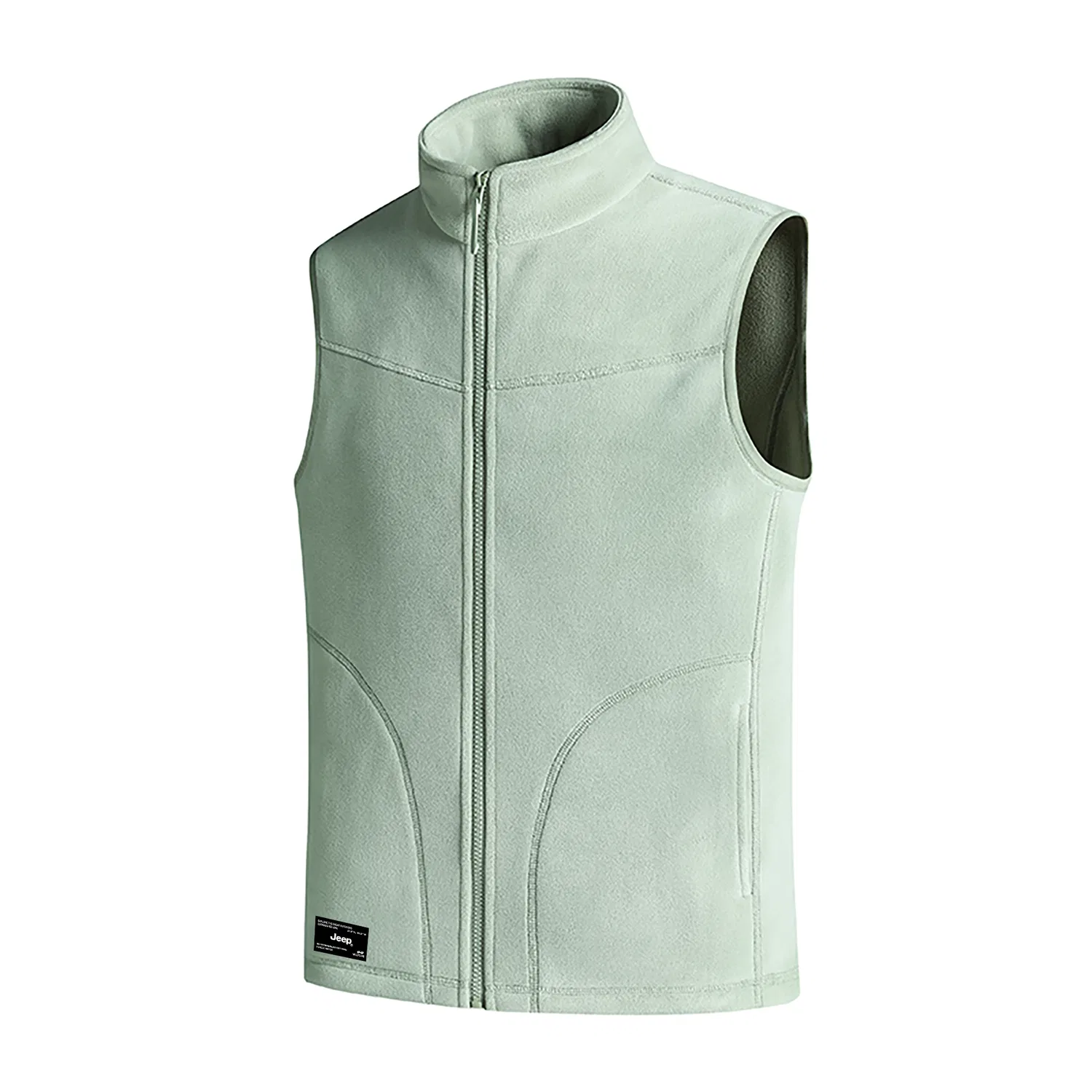 Детский жилет с воротником-стойкой Urban Techwear Jeep, Light Grass Green
