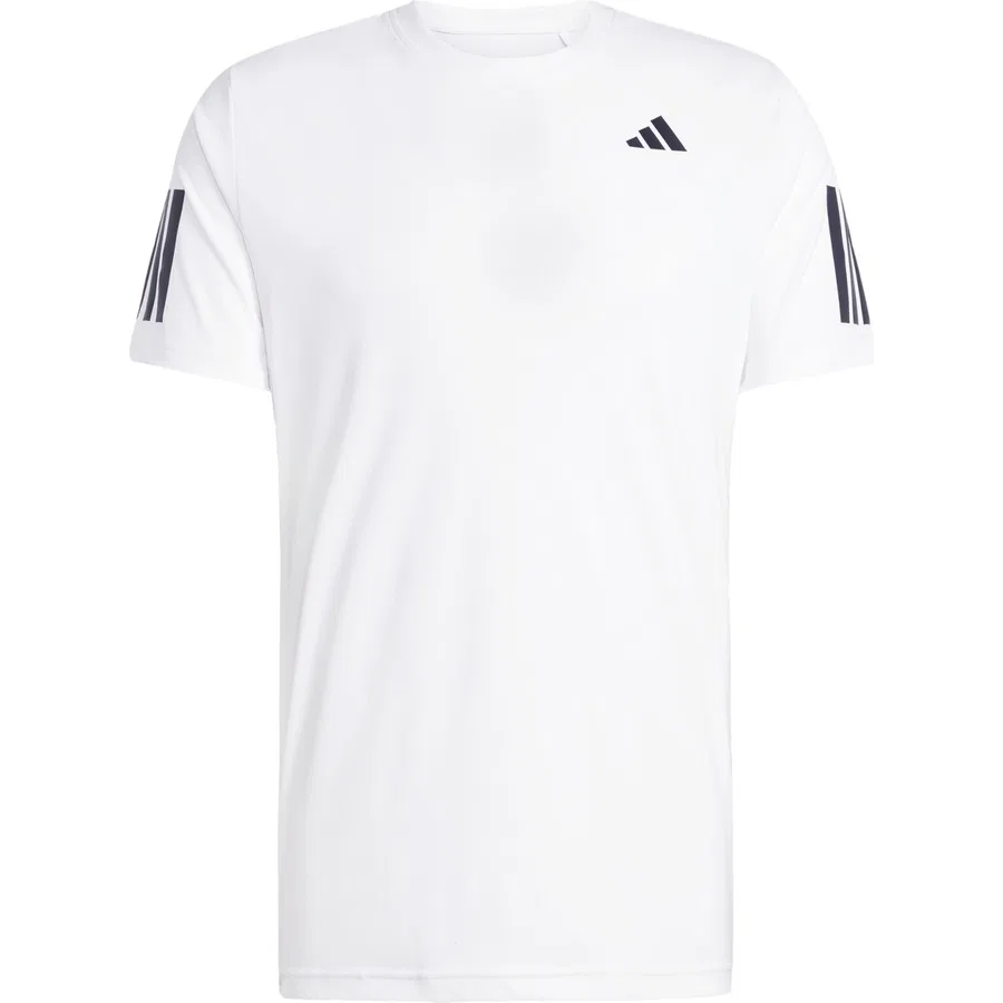 Футболка с коротким рукавом Club Tennis Climacool 3-Stripes adidas, Белый — фото 3