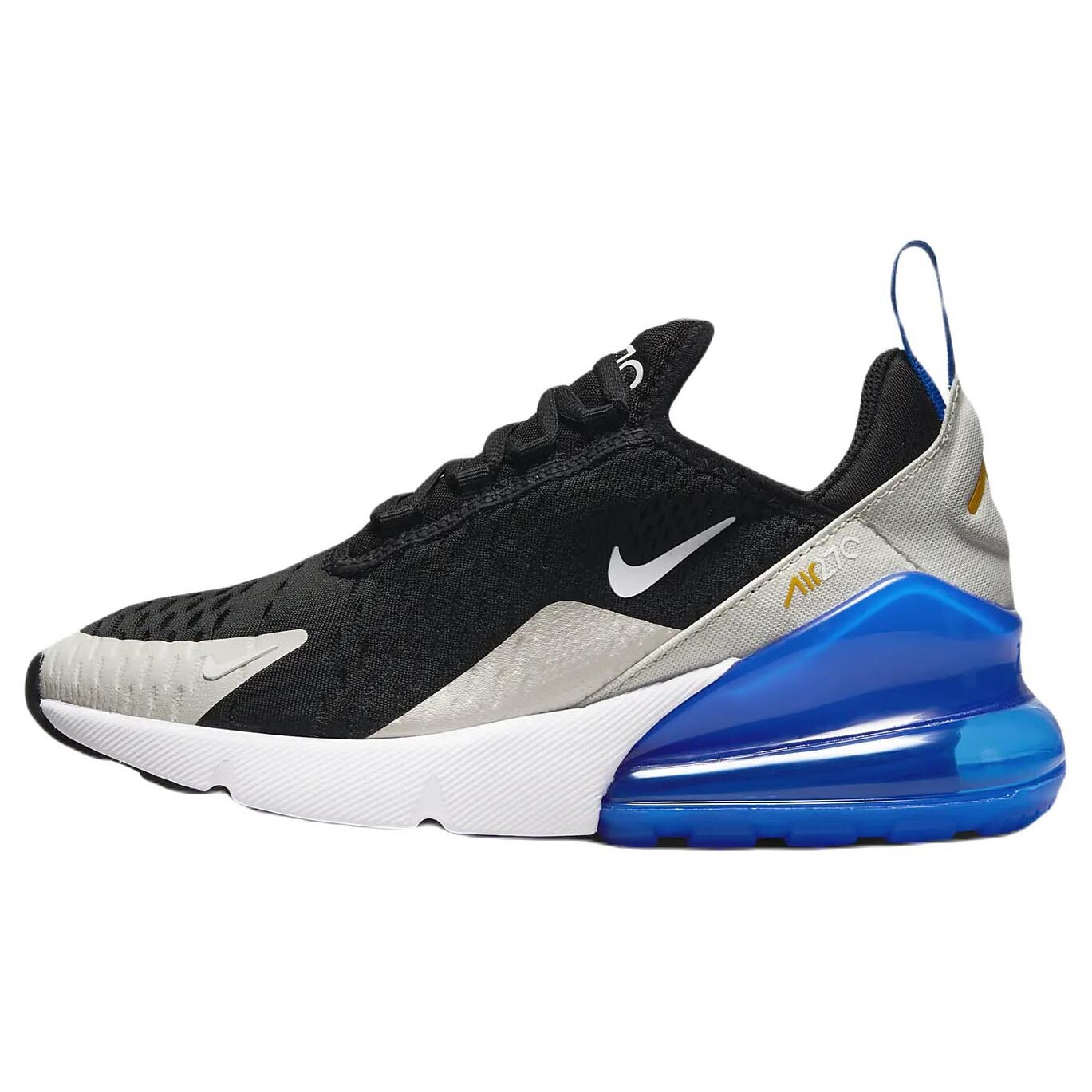 

Кроссовки Nike Air Max 270, черный/кремовый/синий