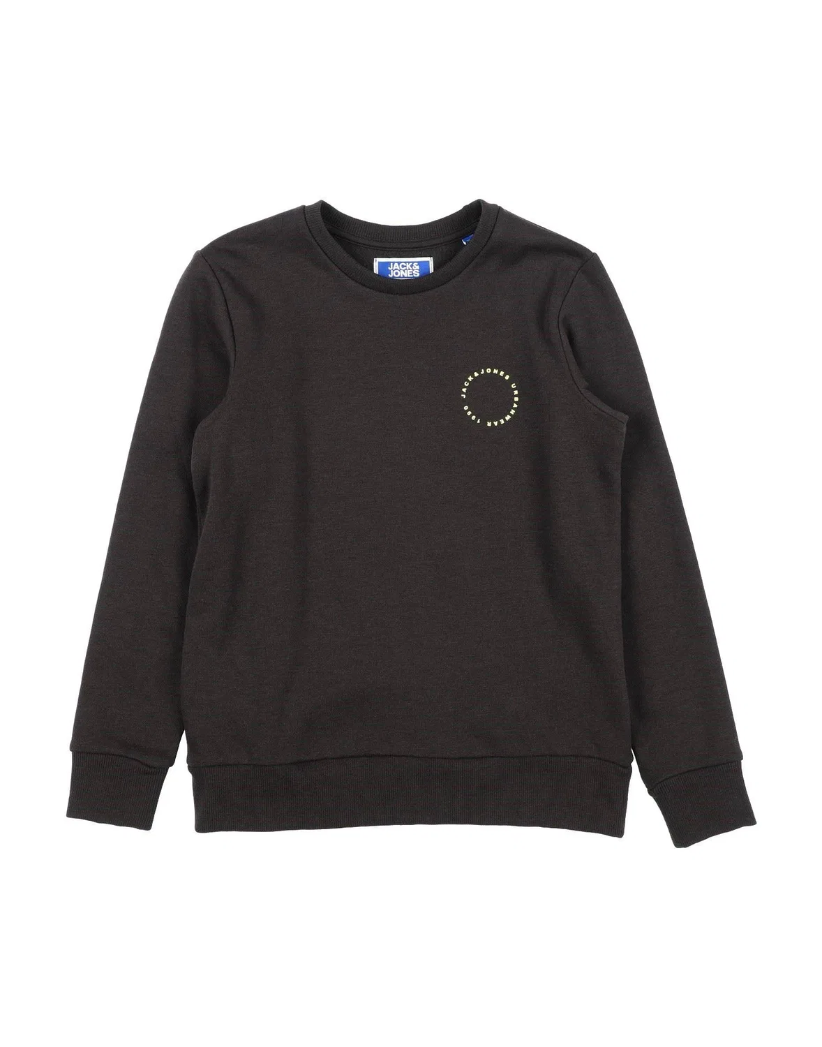 Детский свитшот для мальчиков флисовый Jack & Jones, черный