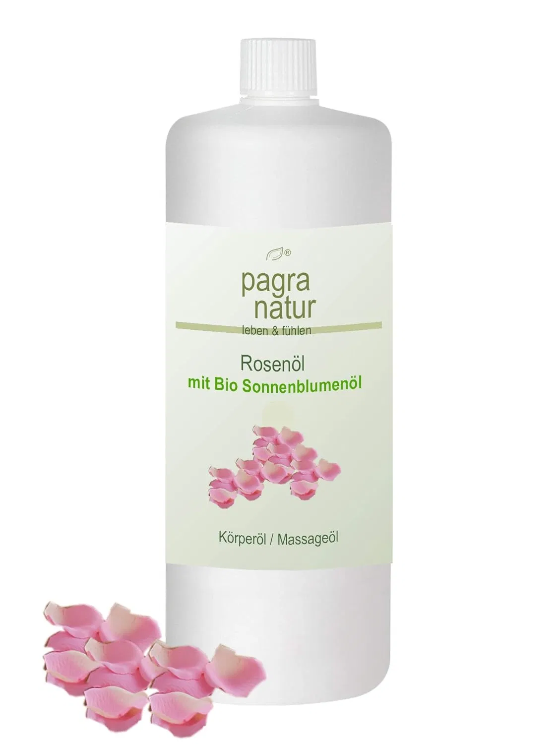 No brand Массажное масло для тела и лица Pagra Natural Rose Oil, 250 мл