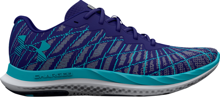 

Кроссовки Under Armour Charged Breeze 2 Sonar Blue Surf, синий