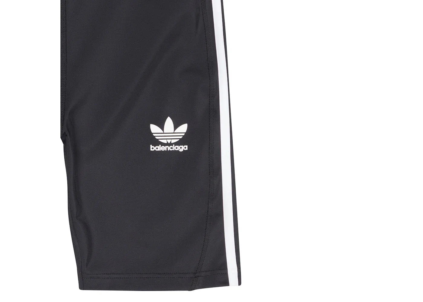 Женские шорты Balenciaga x Adidas Cycling Shorts, Black — фото 3