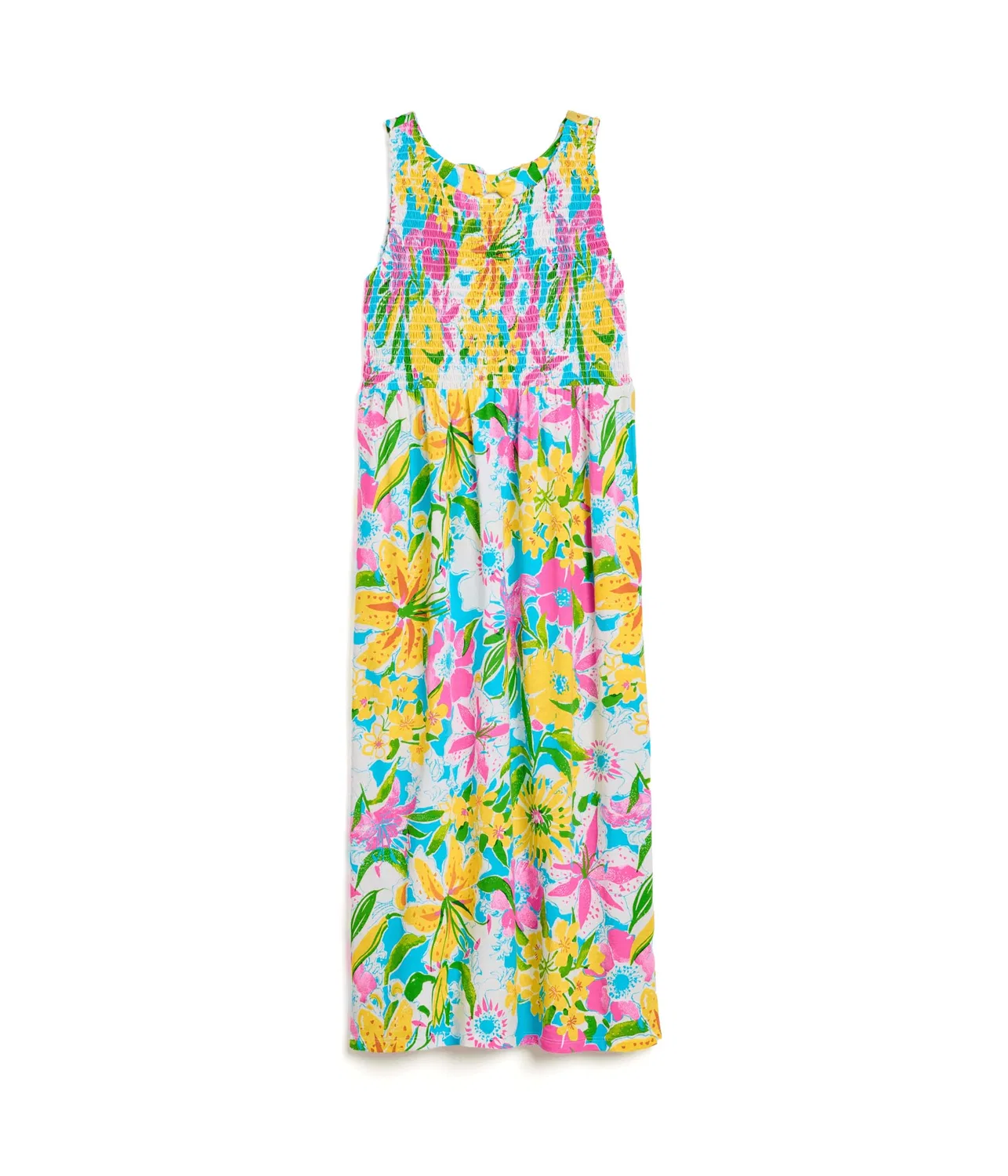 Мини-платье миди Finnley (для малышей/детей постарше) Lilly Pulitzer Kids, Multi Lovely Lilly