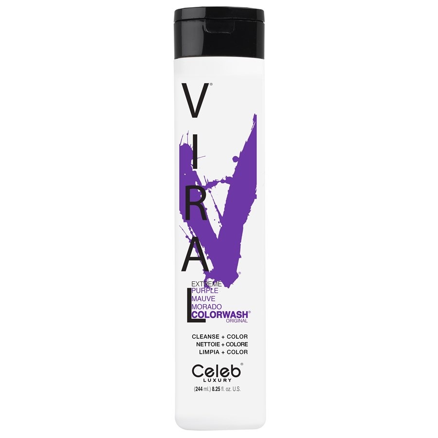 

Шампунь Celeb Luxury Extreme Purple Colorwash, 244 ml