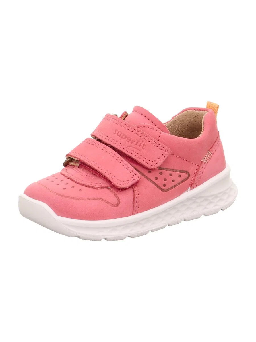 Детские кроссовки SUPERFIT First-Step Shoes 'Breeze' малинового цвета