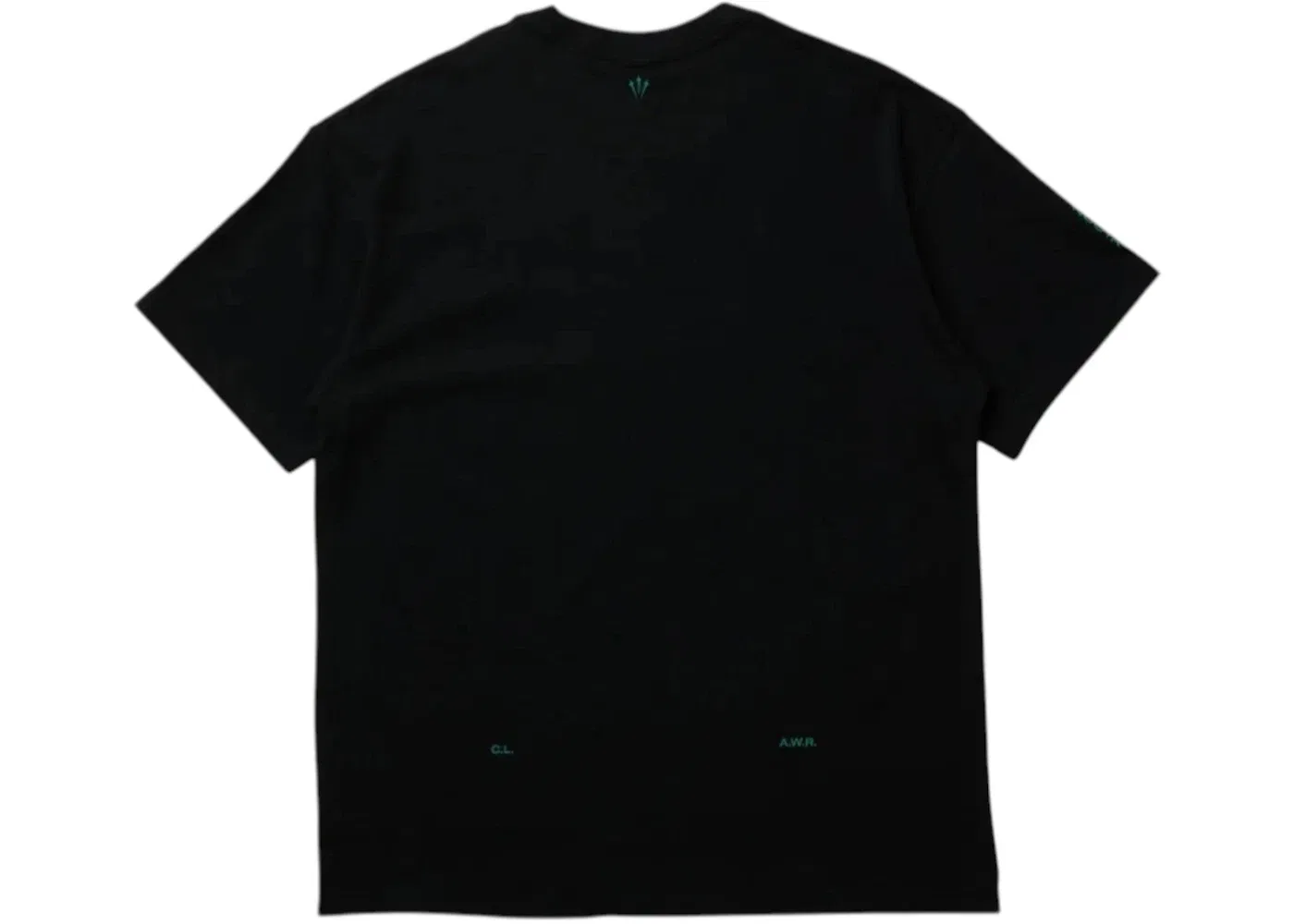 Мужская футболка с принтом Nike NOCTA CS, Black/Neptune Green — фото 2