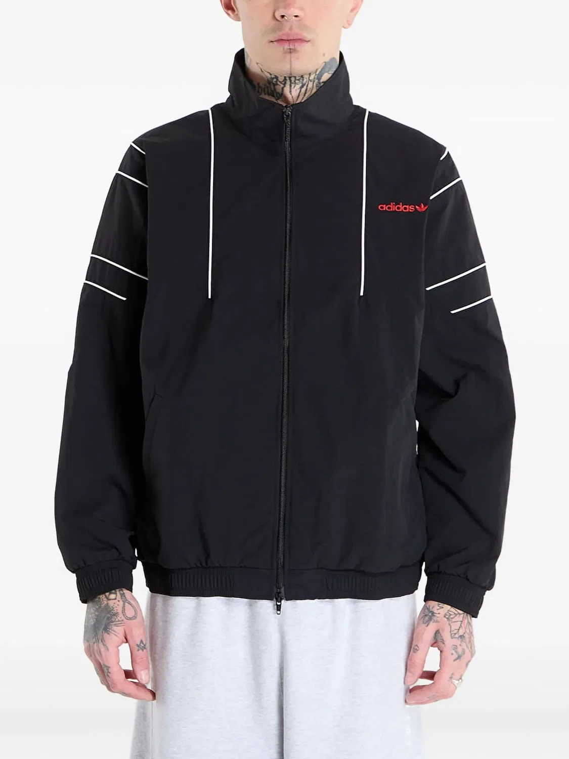 Куртка-трек Cutline черная Adidas, черный