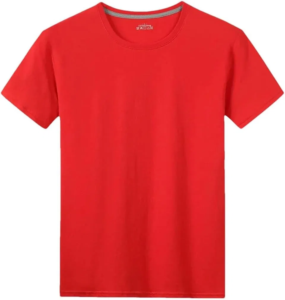 Мужская футболка оверсайз ретро Vintage Washed, Big Red