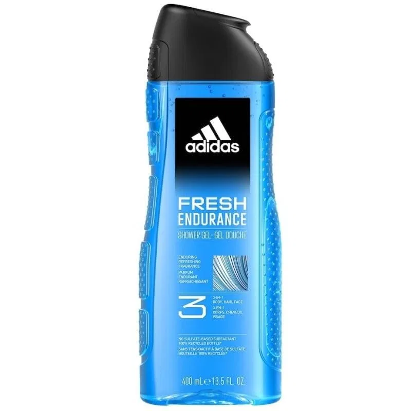 Гель для душа 3-в-1 Fresh Endurance, adidas, набор 6 шт по 400 мл