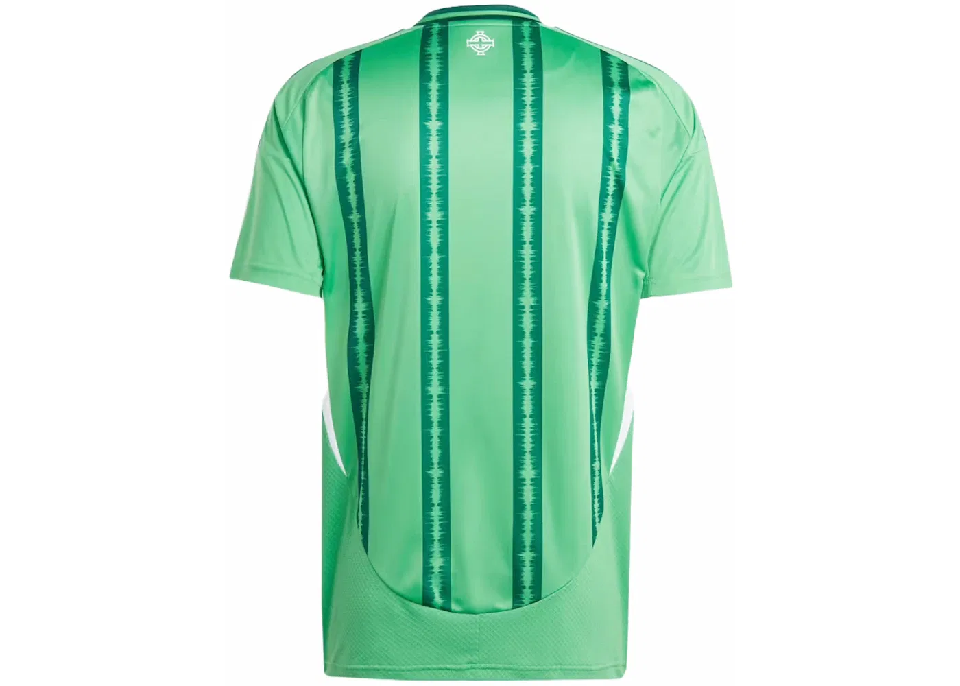Мужская футбольная футболка с принтом Northern Ireland 24 Home Jersey Adidas, Vivid Green — фото 2