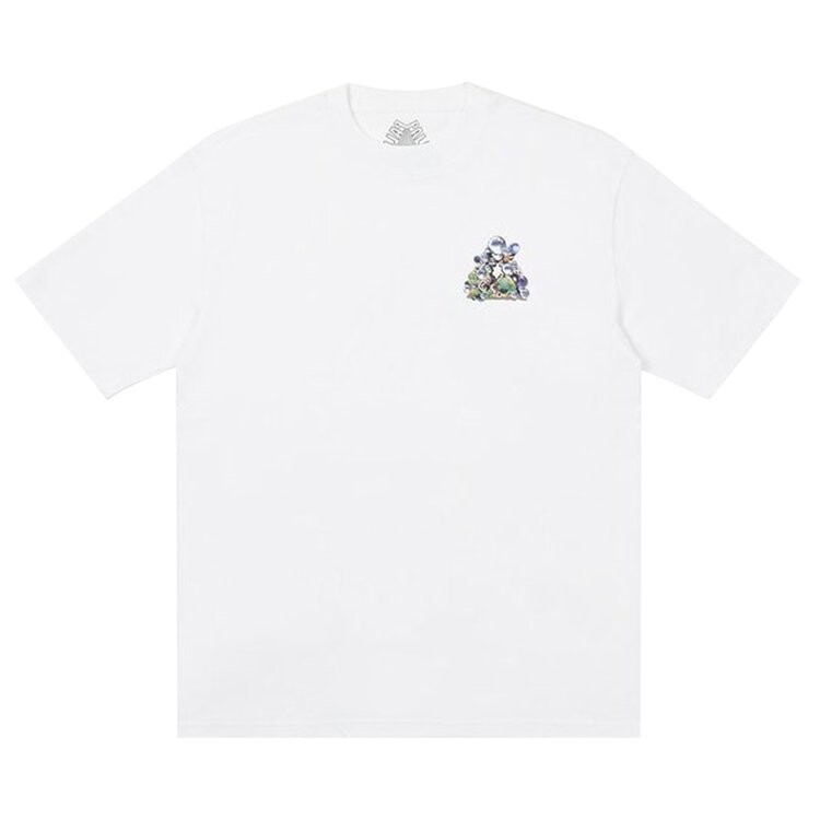 

Футболка Palace Bubbling T-Shirt 'White', белый