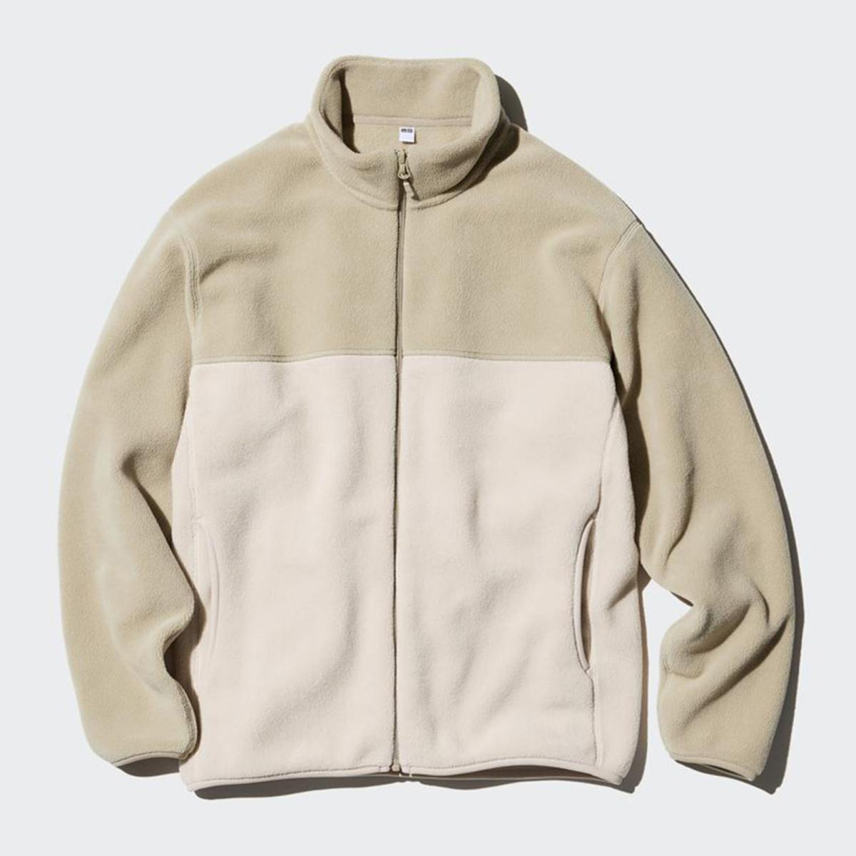 

Флисовая куртка на молнии Uniqlo, 31 бежевый