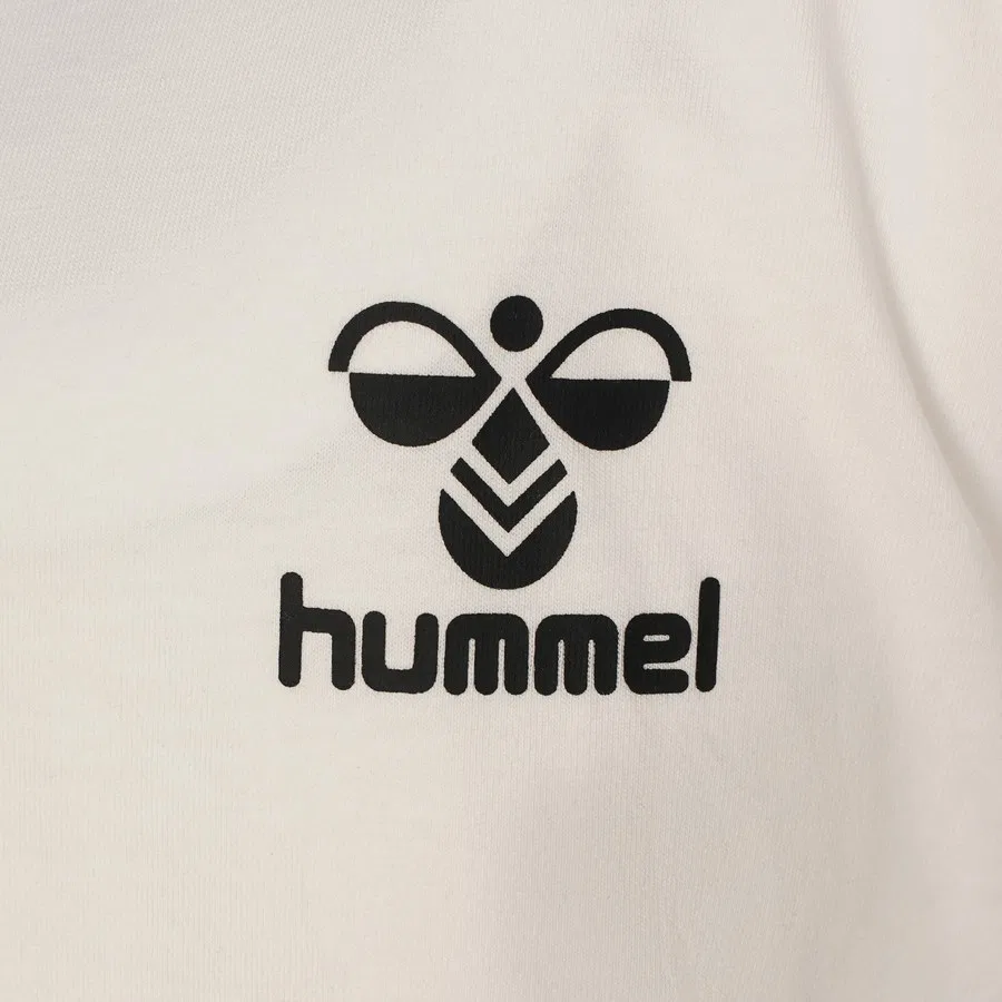 Детская футболка с коротким рукавом Laures Hummel, Белый — фото 4