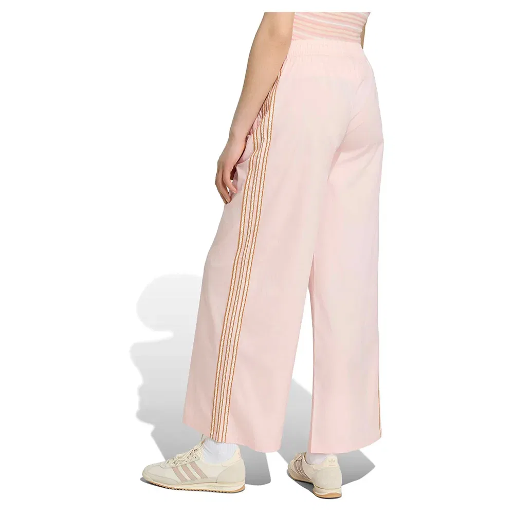 Брюки Wide Leg Adidas Originals, розовый — фото 2