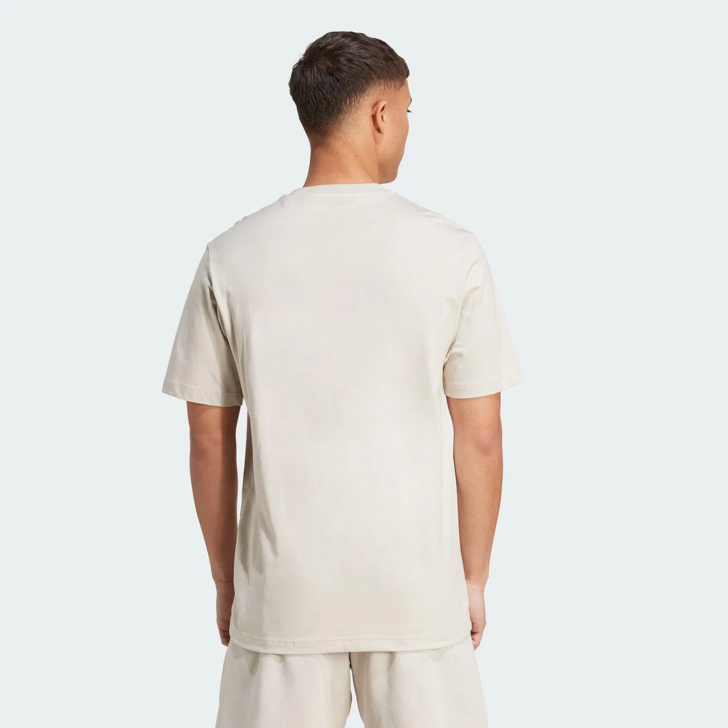 Мужская футболка с принтом Collegiate Lineage Graphic Adidas, Beige — фото 3