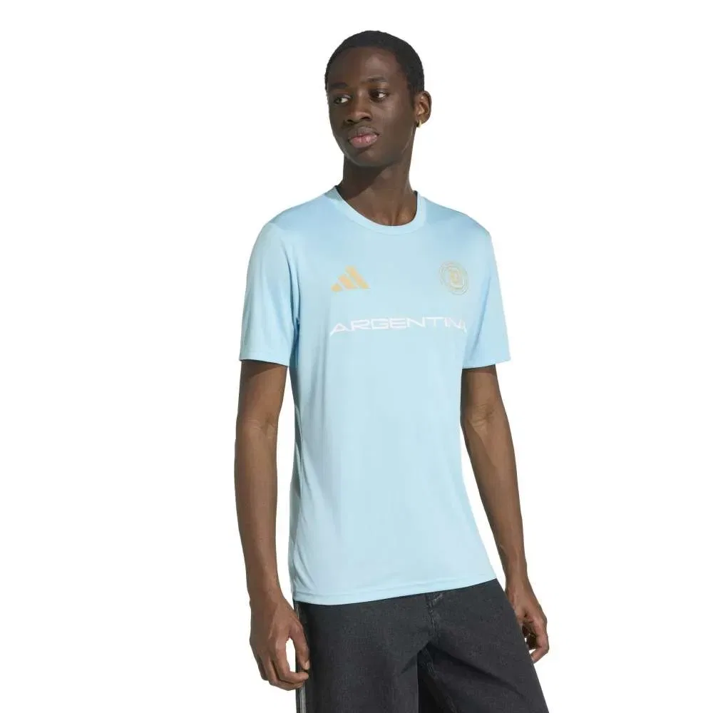 Мужская футболка с принтом Argentina Jersey Adidas, Blue