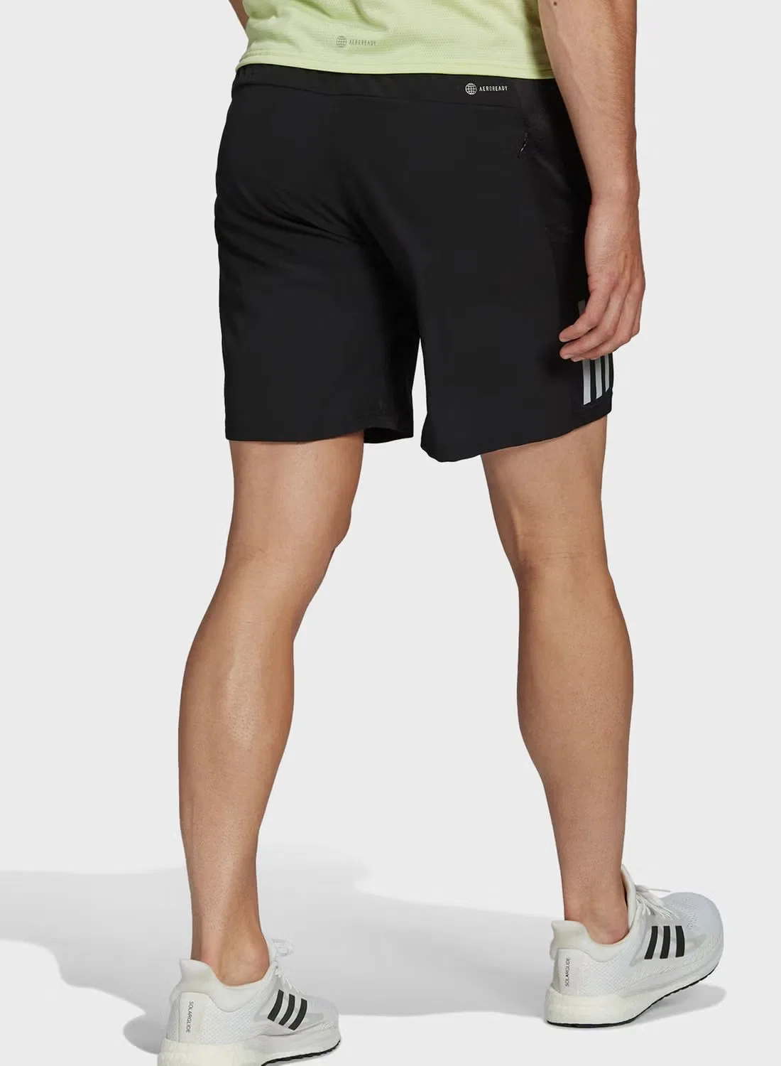 Шорты беговые с вентиляцией Own the Run Adidas, черный — фото 2