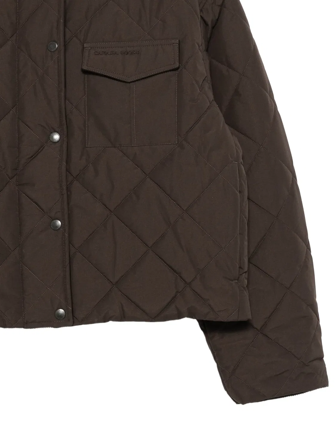 Стеганая куртка Terra коричневая Canada Goose, коричневый — фото 3