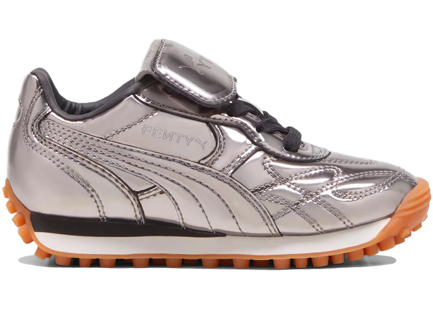 Детские кроссовки с верхом из кожи Puma Avanti C Rihanna Fenty Aged Silver Puma Aged Silver