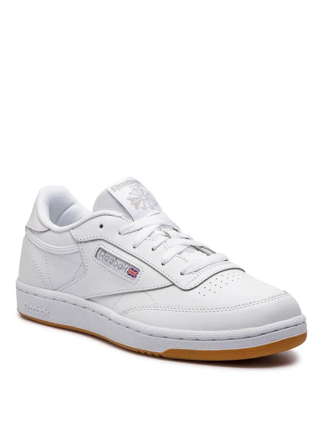 Детские кроссовки для мальчиков с низким профилем Club C Reebok, White Gum Int — фото 2