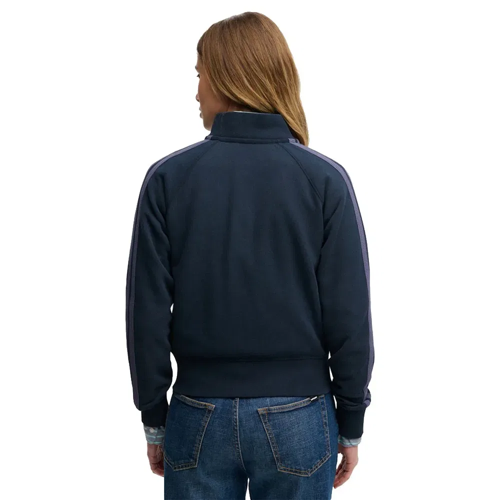 Худи на молнии Essential Logo Track Superdry, синий — фото 2
