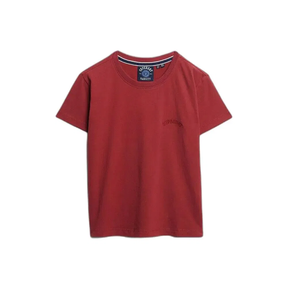 Женская футболка с длинным рукавом Essential Logo Superdry, Bordeaux