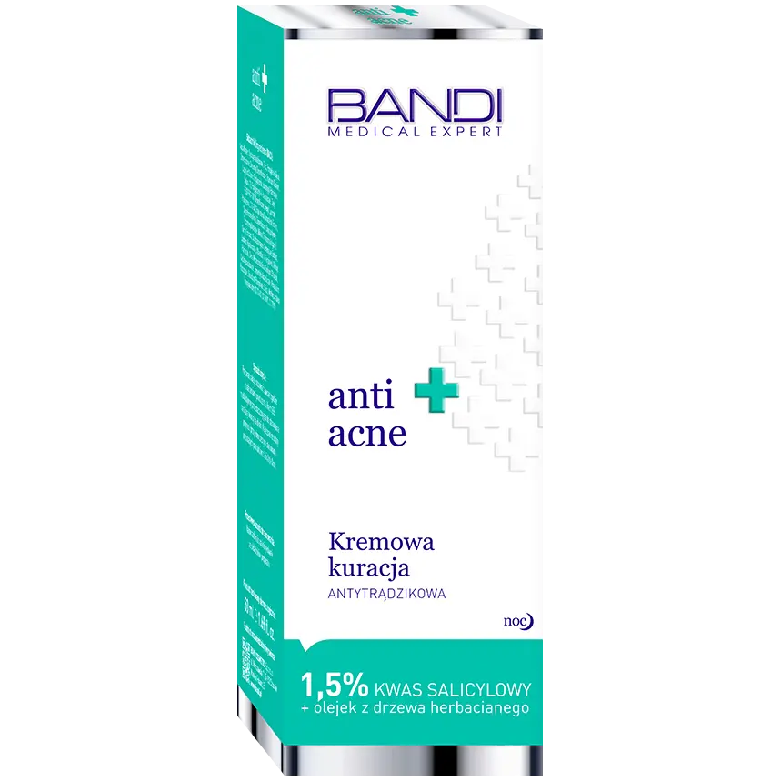 Крем для лица SPF BANDI Anti Acne против прыщей лечебный — фото 3