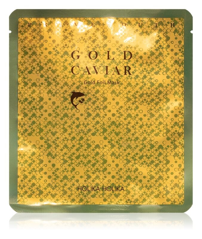 

Увлажняющая маска с икрой с золотом Holika Holika Prime Youth Gold Caviar