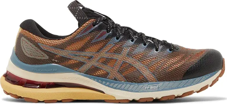 

Кроссовки wmns fn3-s gel kayano 28 'anthracite antique gold' Asics, черный