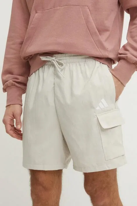 Мужские шорты с карго-карманами Essentials Small Logo Cargo Chelsea Adidas, Beige