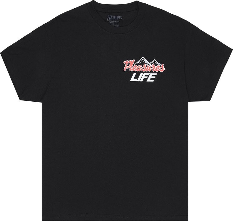 

Футболка Pleasures Refresh T-Shirt 'Black', черный