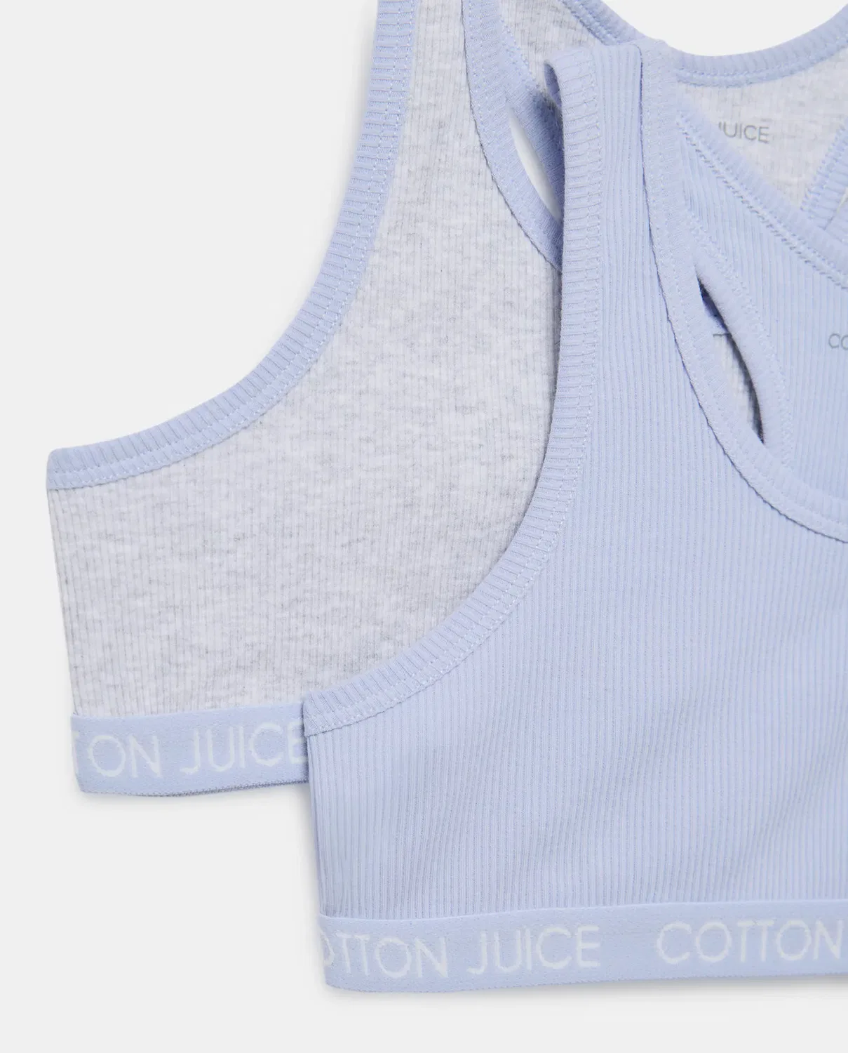 Детский топ для девочек из полиамида 2 предмета Cotton Juice, Multicolor — фото 3