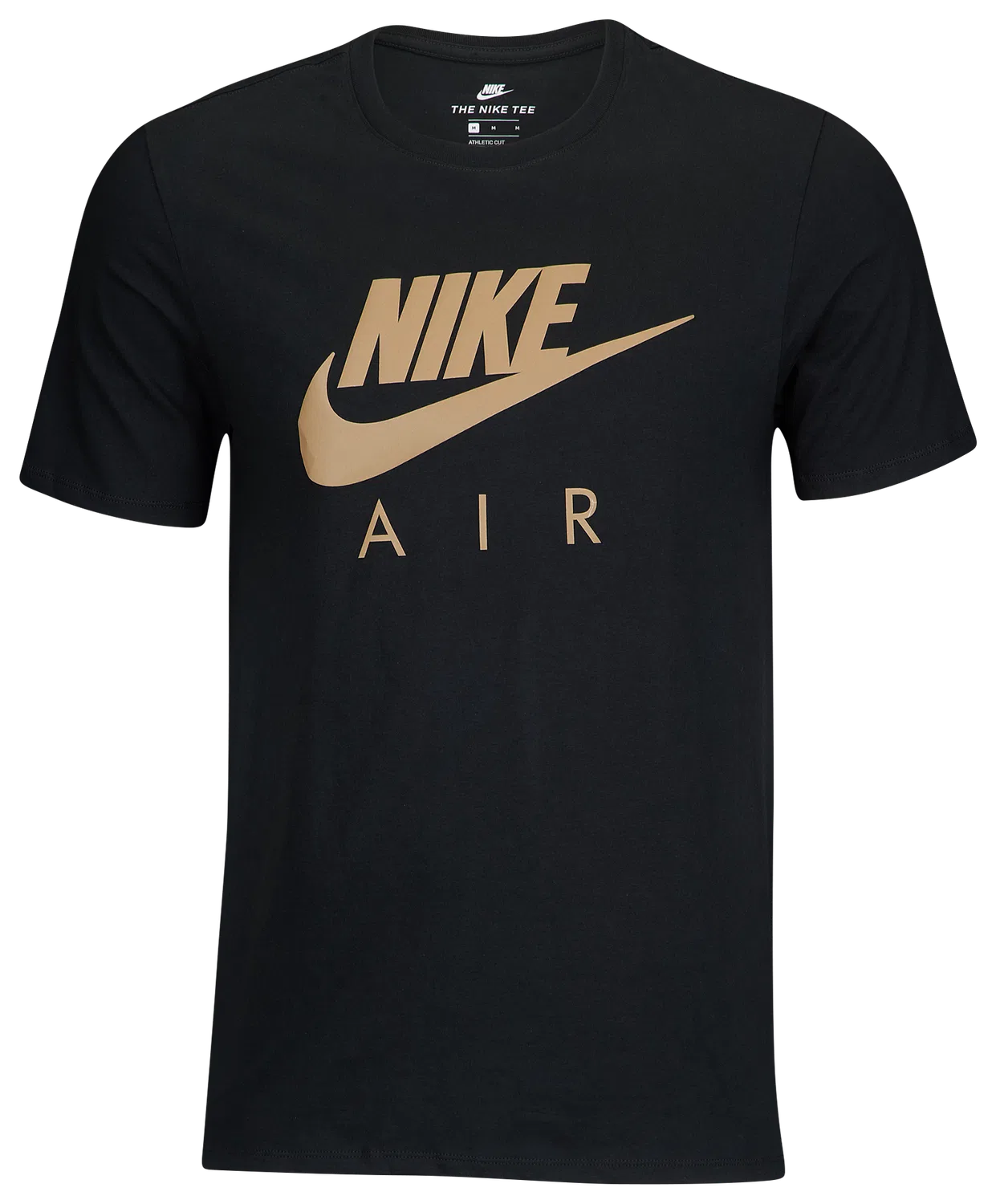 Мужская футболка с длинным рукавом Nike Air Reflective, Nike, Black/Gold Reflective — фото 3