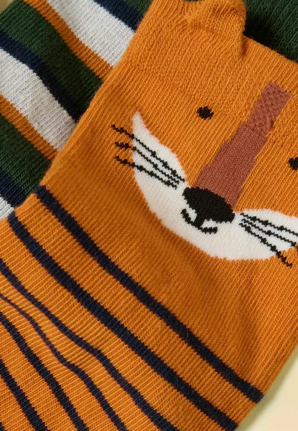 Набор из 3 пар носков Neat Feet Joules, темно-синий/оранжевый — фото 2