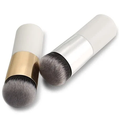 Кисть для макияжа с круглым наконечником, Pink + Silver Generic — фото 2